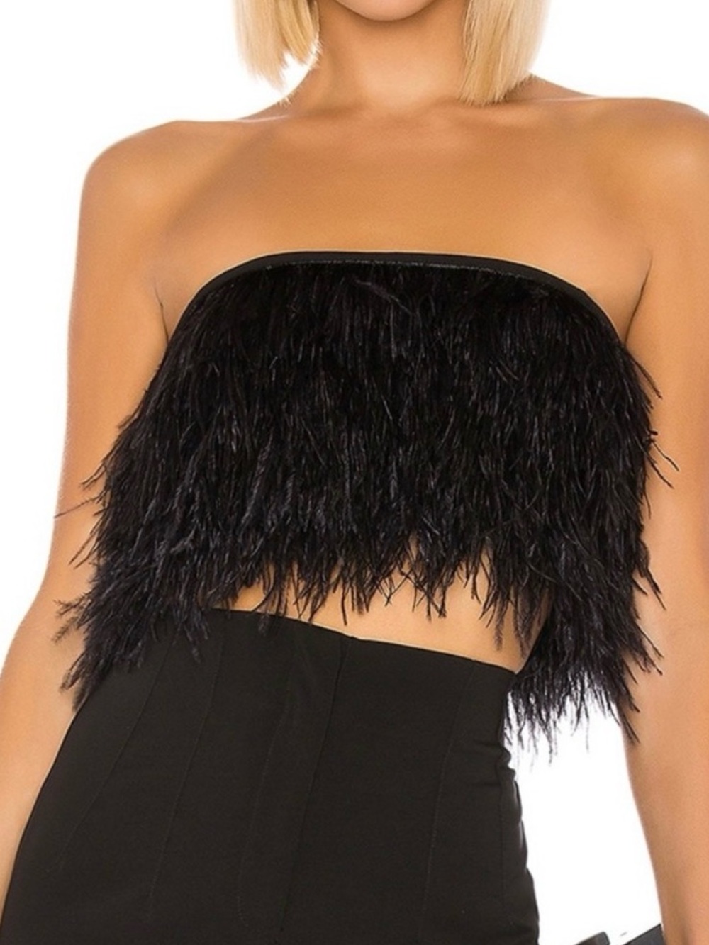 Camila Coehlo Feather Top